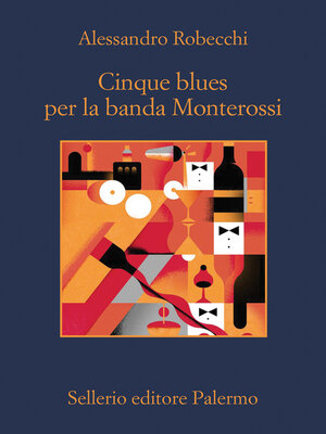 cover image of Cinque blues per la banda Monterossi